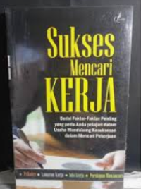 Image of Sukses mencari kerja