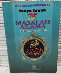 Image of Tanya jawab 75 Masalah Agama